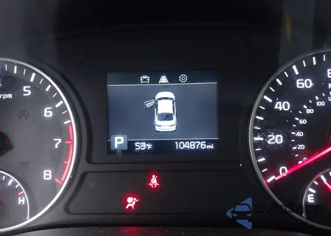 2019 Kia Optima Ex z USA, uszkodzony, nr VIN 5XXGU4L1XKG318711